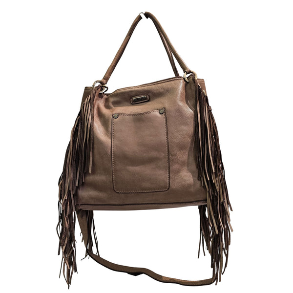 Caterina Lucchi, Umhängetasche mit seitlichen Fransen