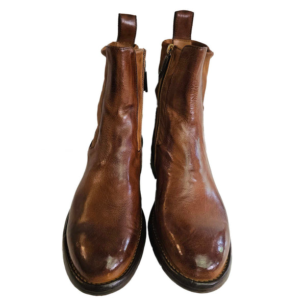 Lemargo, Stiefelette in Cognacbraun