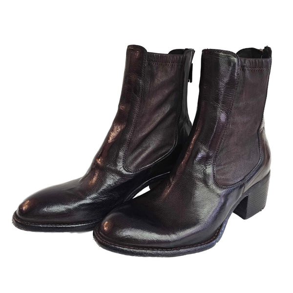 Lemargo, Stiefelette mit Farbverlauf in Dunkelbraun