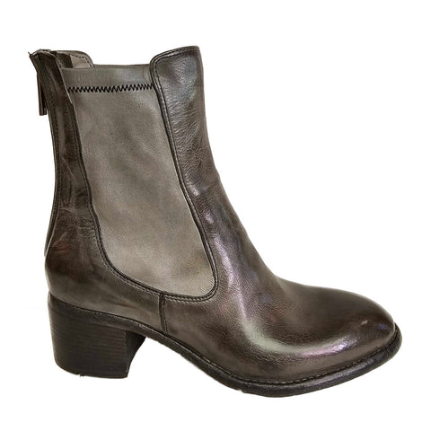 Lemargo, Stiefelette mit Farbverlauf in Zementgrau