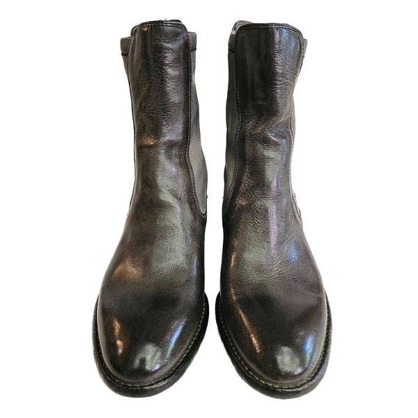 Lemargo, Stiefelette mit Farbverlauf in Zementgrau