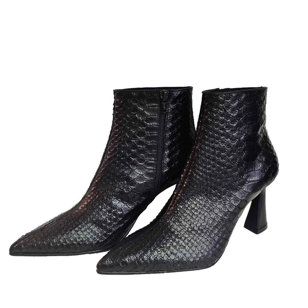 Lodi, Stiefelette mit Pythonprägung