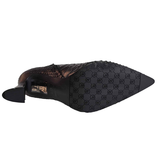 Lodi, Stiefelette mit Pythonprägung