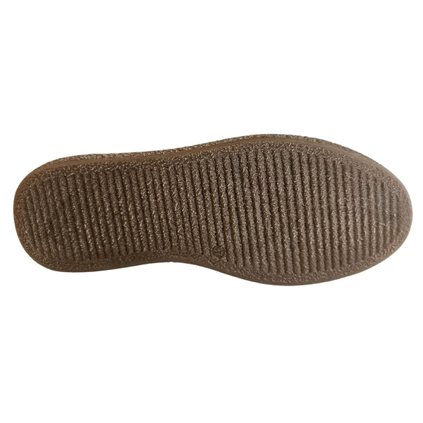 Milliways, Bootsschuhe mit Fransen, Dunkelbraun