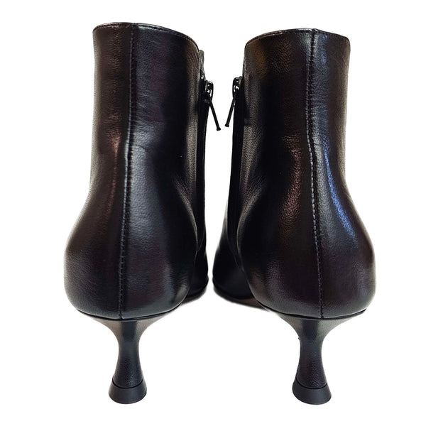 Mara Bini, elegante Nappalederstiefette in Schwarz