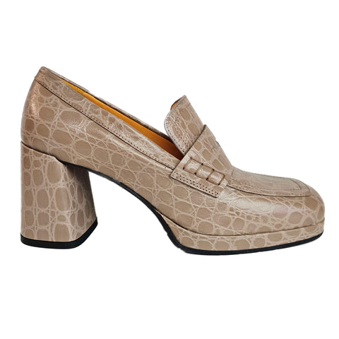 Mara Bini, Loafer, Trotteur in Beige