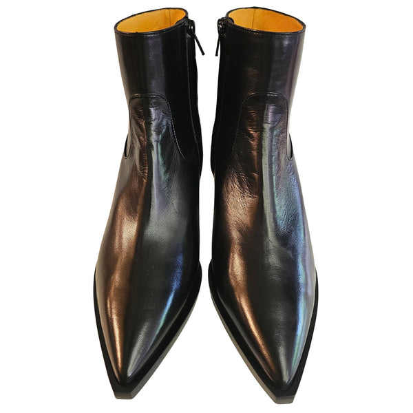 Mara Bini, Nappaleder Stiefelette in Schwarz