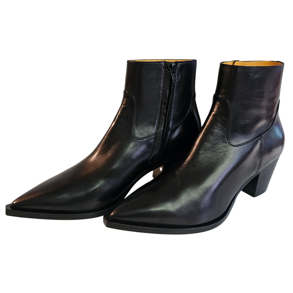 Mara Bini, Nappaleder Stiefelette in Schwarz