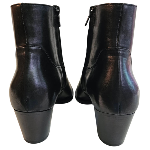 Mara Bini, Nappaleder Stiefelette in Schwarz