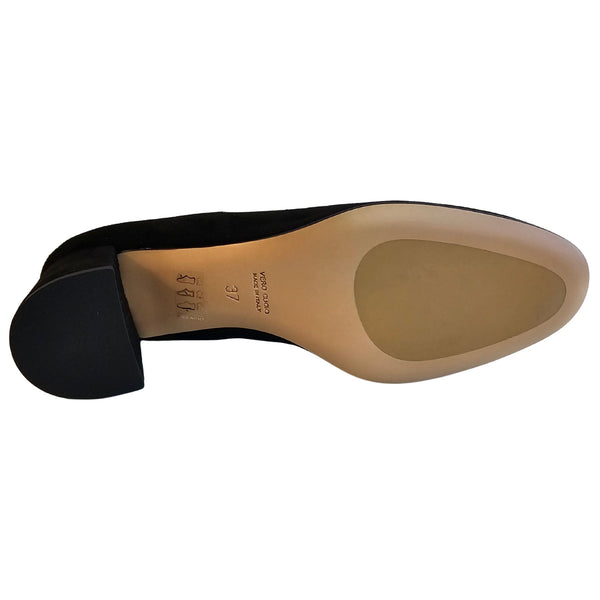 Milliways, Schwarzer Wildlederpumps
