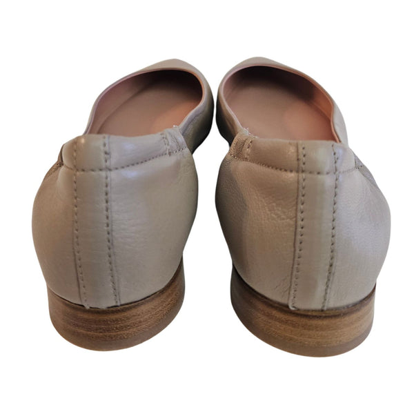 Milliways, Nappaleder-Ballerina in Taupe