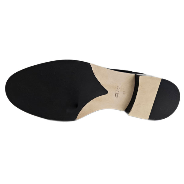 Milliways, Wildleder-Chelseaboots in Schwarz