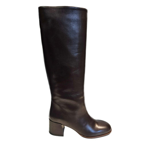 Milliways, "Turbo", Langschaftstiefel in Dunkelbraun
