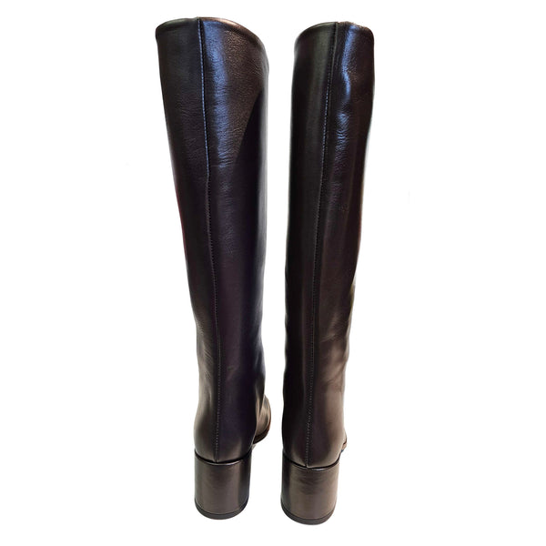 Milliways, "Turbo", Langschaftstiefel in Dunkelbraun