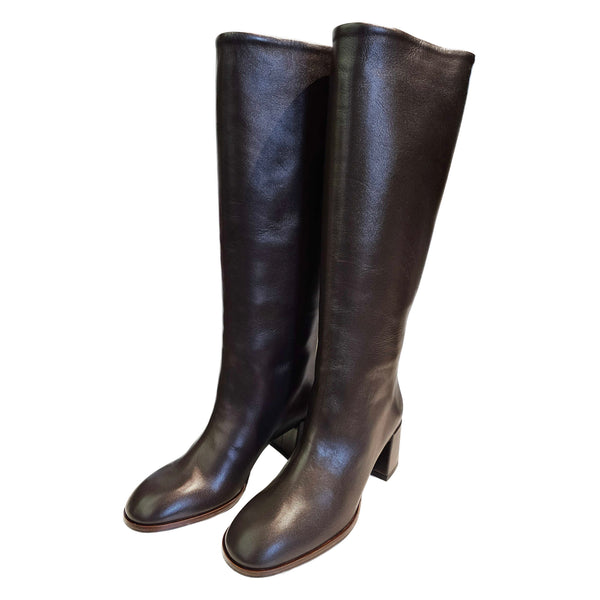 Milliways, "Turbo", Langschaftstiefel in Dunkelbraun