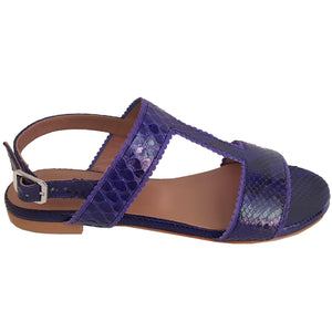 Milliways, flache Sandalette in Lila