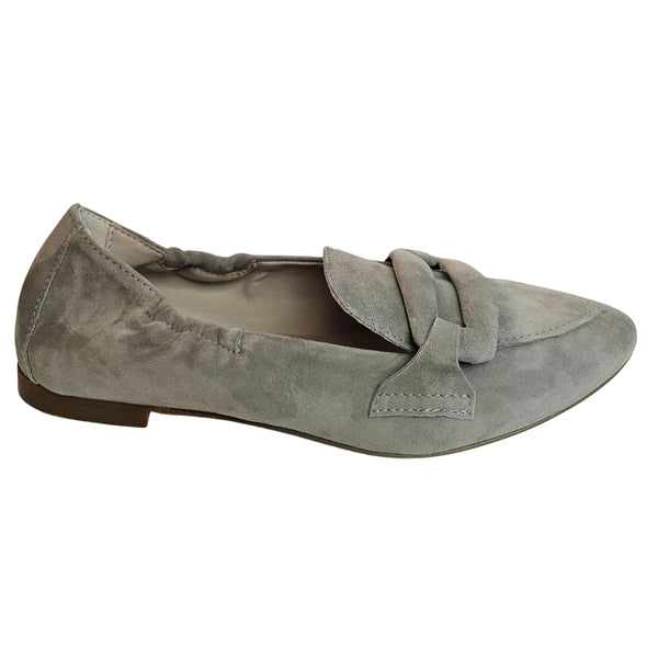 Milliways, Wildlederslipper in Salbei