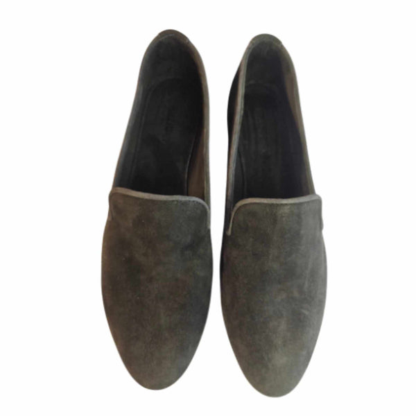 Milliways, Wildleder-Slipper in Oliv