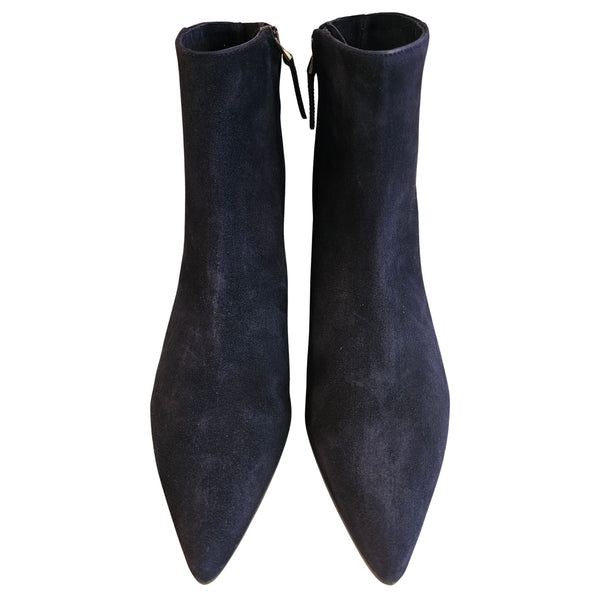 Milliways, Wildleder Stiefelette in Dunkelblau