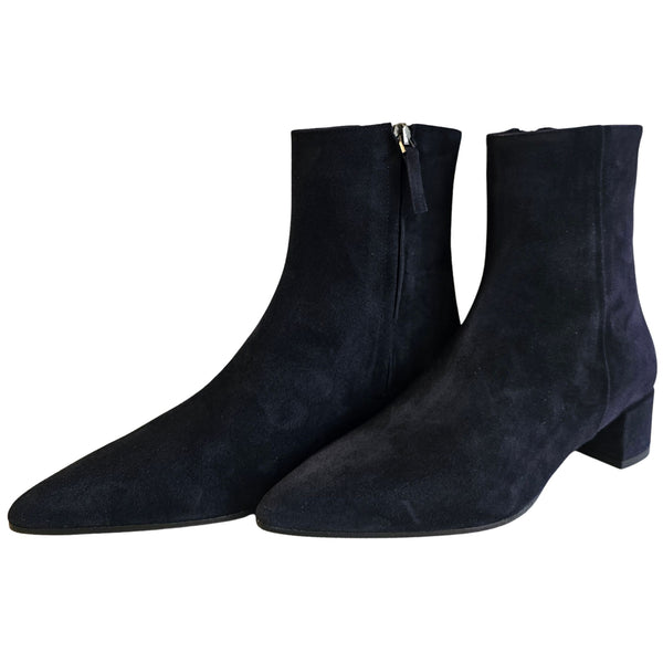 Milliways, Wildleder Stiefelette in Dunkelblau