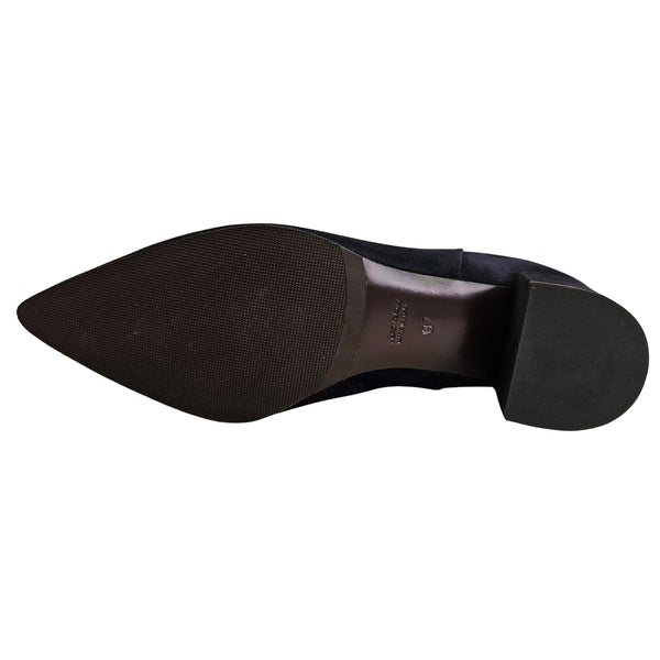 Milliways, Wildleder Stiefelette in Dunkelblau