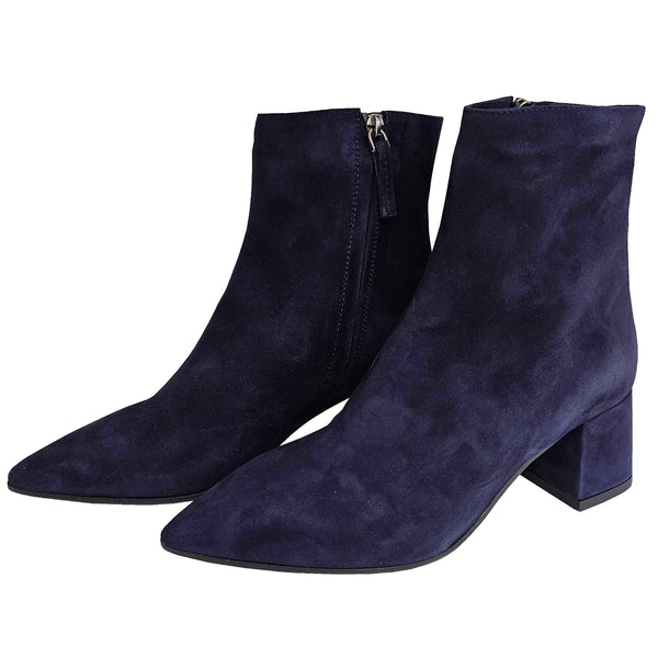 Milliways, Wildleder-Stiefelette in Dunkelblau