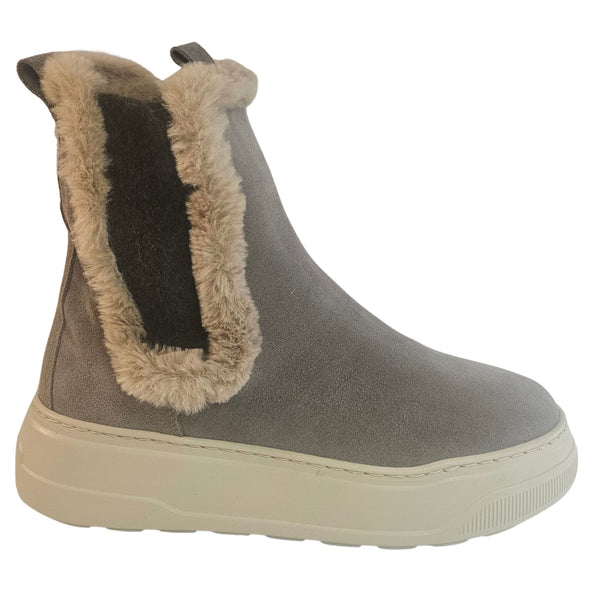 Milliways, Winterstiefelette in Hellgrau