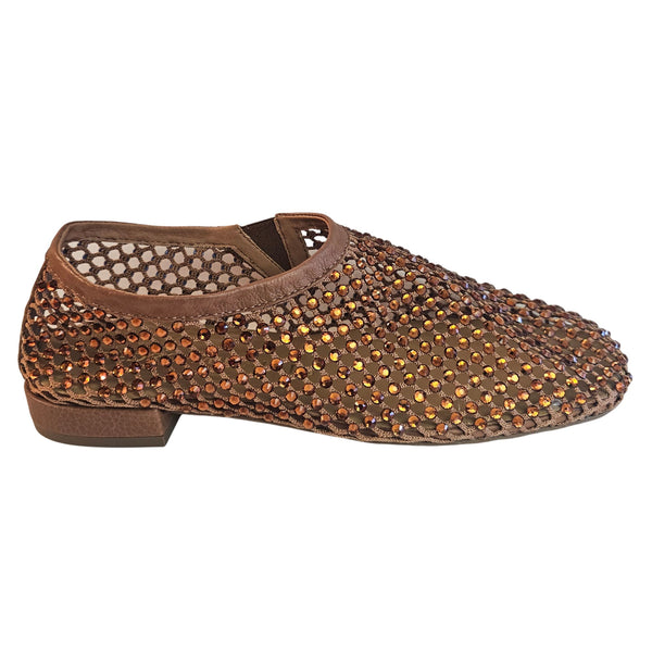 Pedro Miralles, Netz-Ballerina mit Schmucksteinen in Kupfer