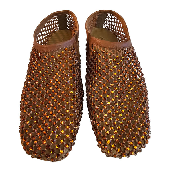 Pedro Miralles, Netz-Ballerina mit Schmucksteinen in Kupfer