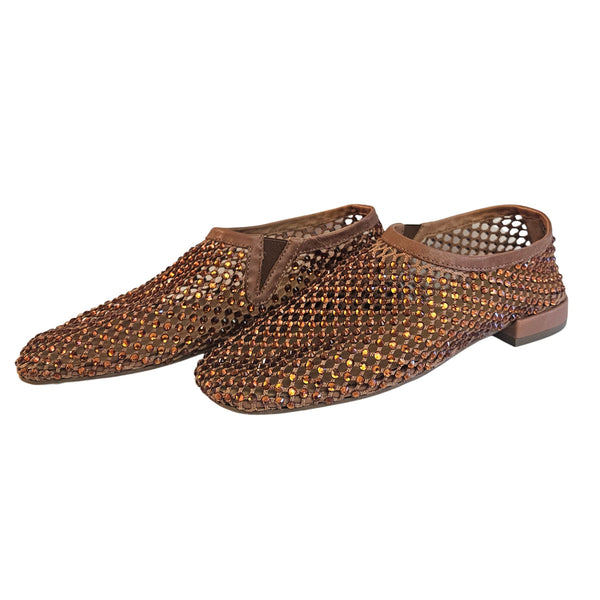 Pedro Miralles, Netz-Ballerina mit Schmucksteinen in Kupfer