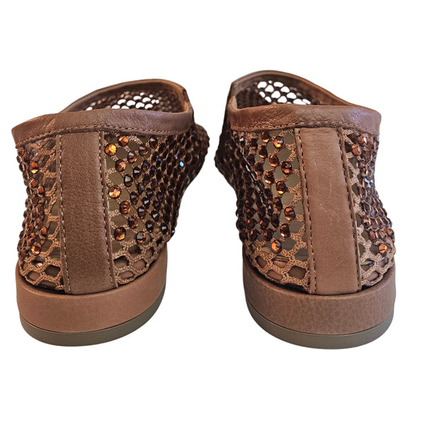 Pedro Miralles, Netz-Ballerina mit Schmucksteinen in Kupfer