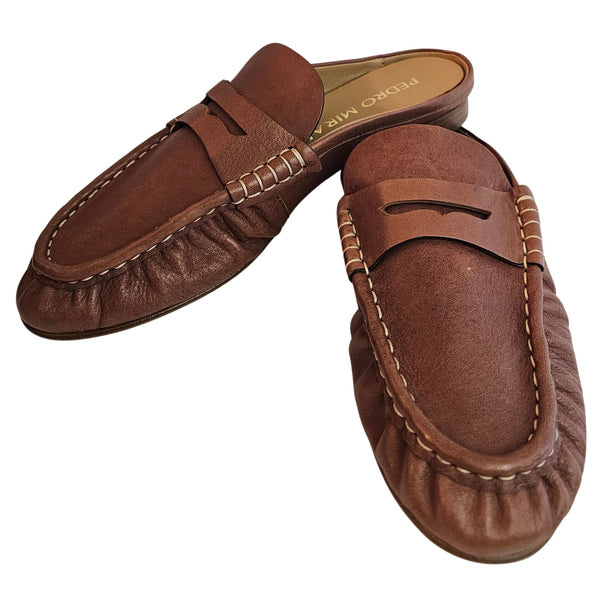 Pedro Miralles, Pantolette in Cognac