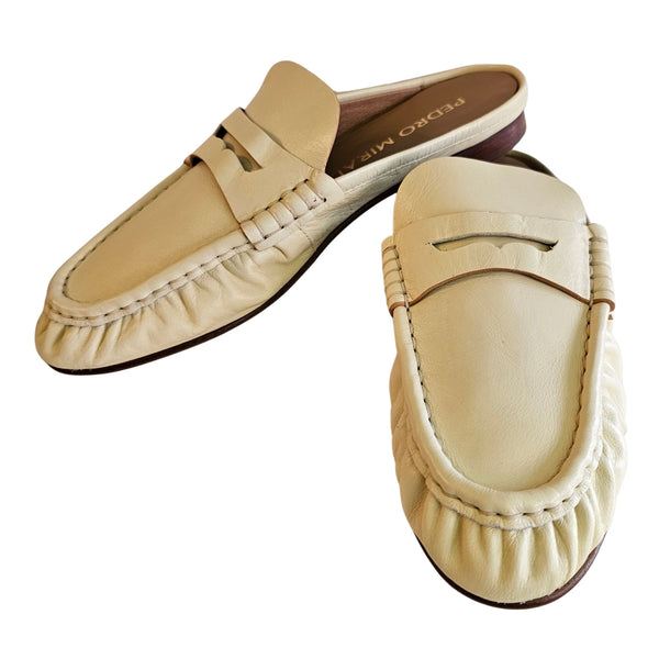 Pedro Miralles, Pantolette in Vanille