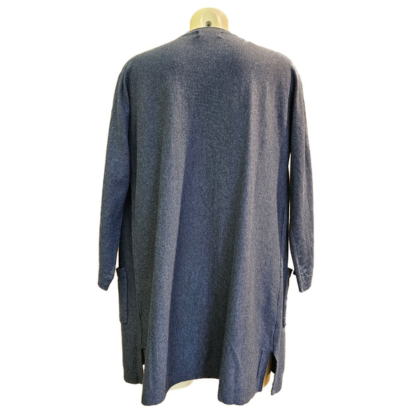 N.O.K., Cardigan in Jeansblau