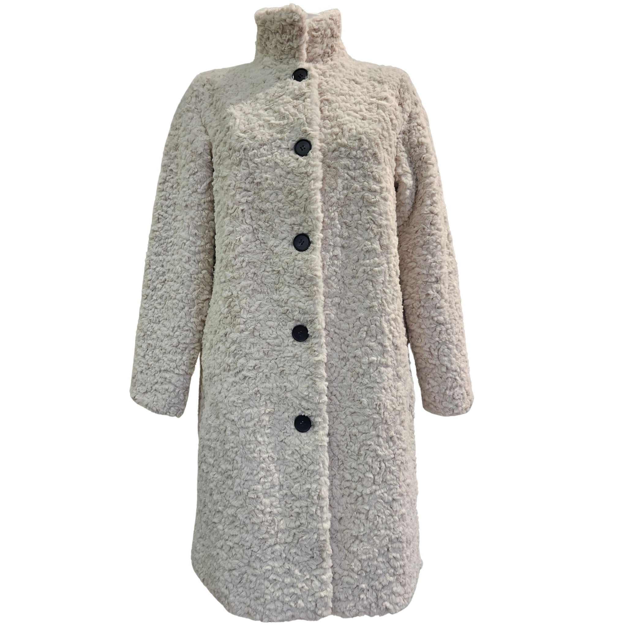 NOTYZ, Kurzmantel in Wollweiß