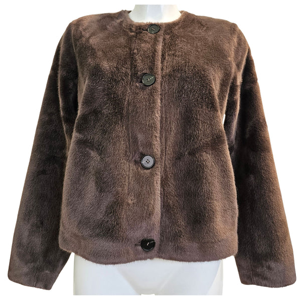 NOTYZ, Kurzjacke in Taupe