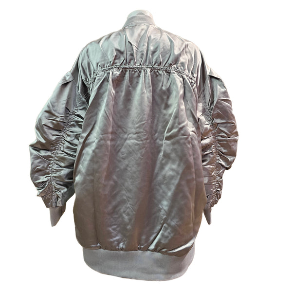 Stella Nova, Blousonjacke in Silber-Metallic