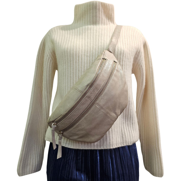 ORCHID, Crossbody Tasche in Creme