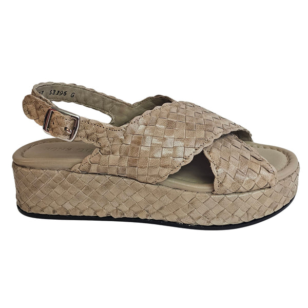 Pons Quintana, Plateausandalette in Beige