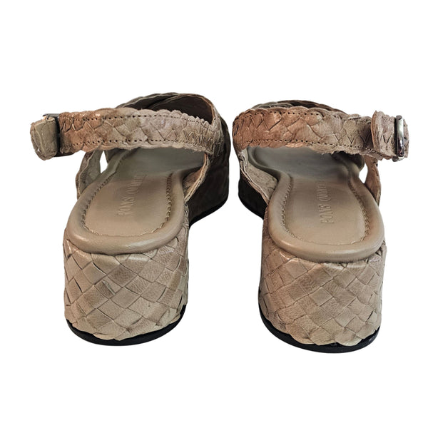 Pons Quintana, Plateausandalette in Beige