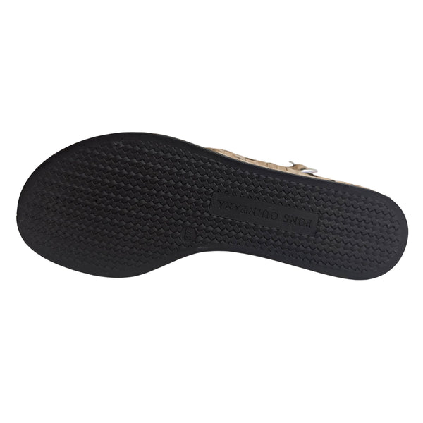 Pons Quintana, Plateausandalette in Beige