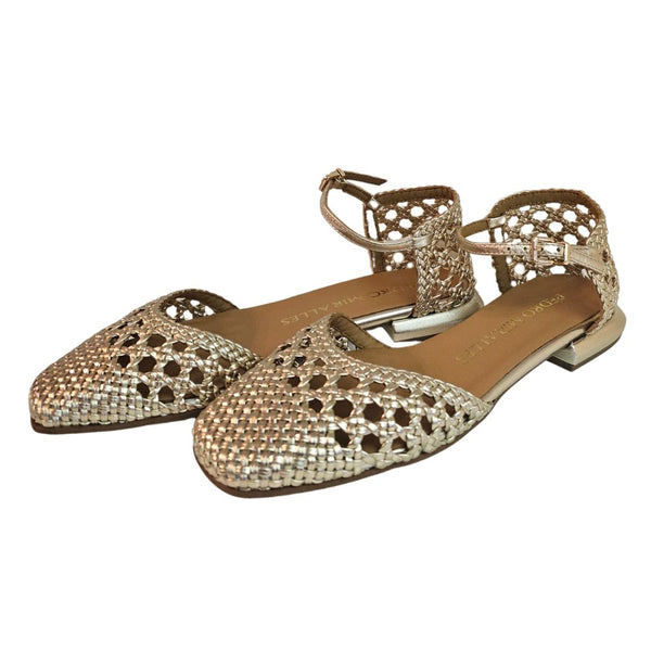 Pedro Miralles, Flechtschuh in Gold