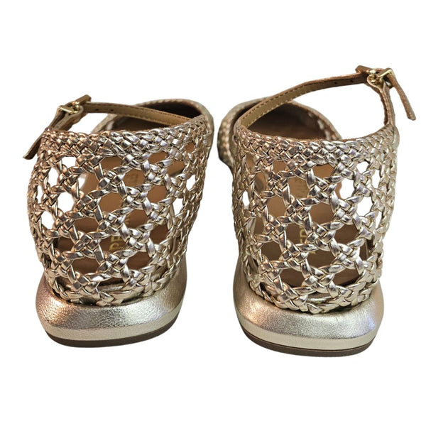 Pedro Miralles, Flechtschuh in Gold