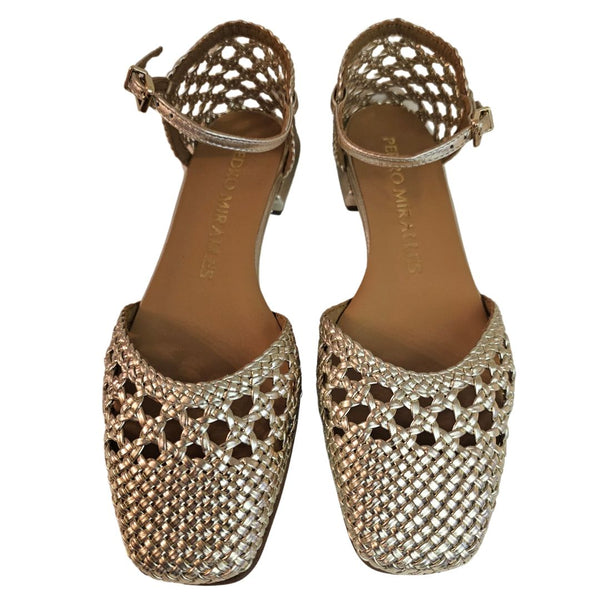 Pedro Miralles, Flechtschuh in Gold