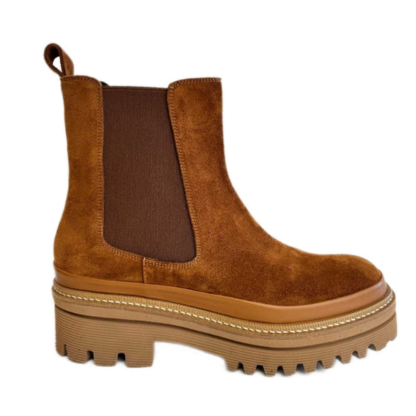 Pons Quintana, Chelsea Boot in Cognac