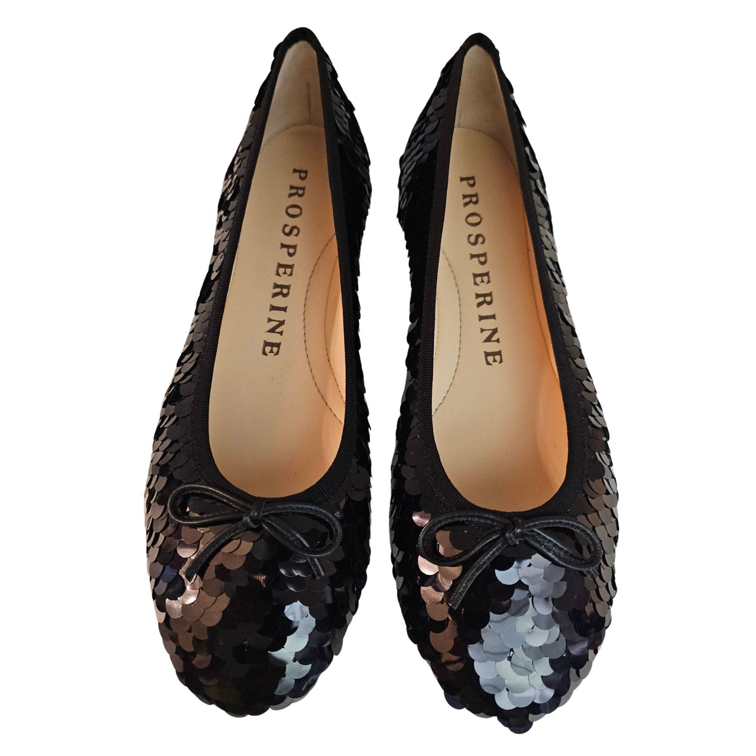 Prosperine, Ballerina Pailetten in Schwarz
