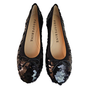 Prosperine, Ballerina Pailetten in Schwarz