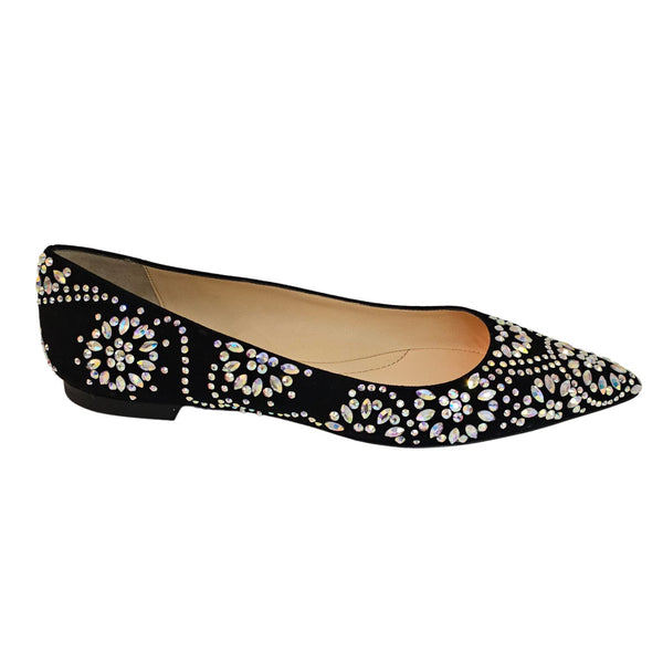 Prosperine, Ballerina in Schwarz mit Strass