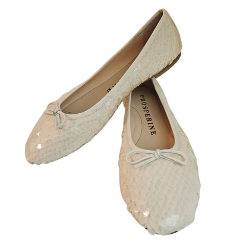 Prosperine, Ballerina Pailetten in Perlmut