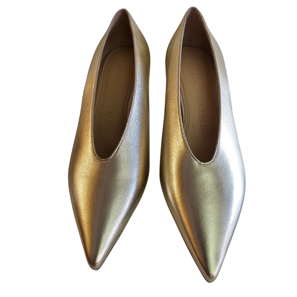 Prosperine, Pumps in edlem Gold